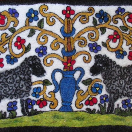 The Sheep Guardians Tapestry
