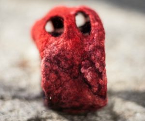 sculpted bracelet by Kim Goodling