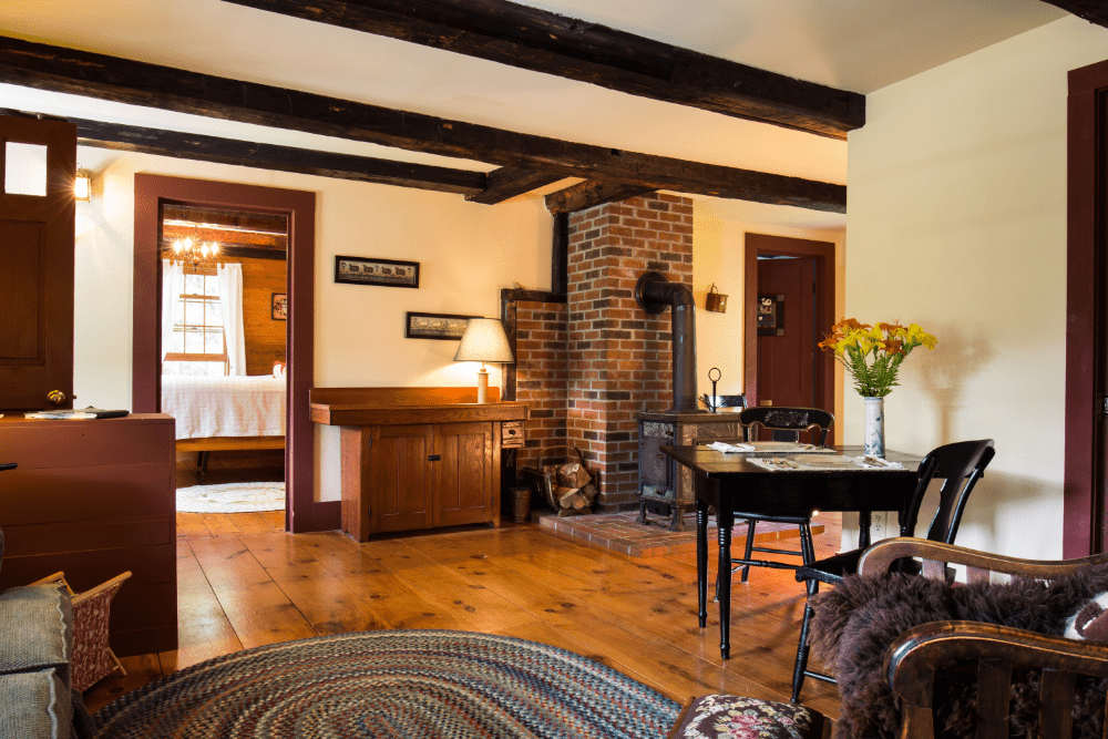 Farmhouse suite at VT Grand View Farm