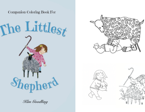 Companion Coloring Book For The Littlest Shepherd Picture Book-PRE-ORDER